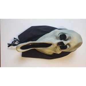 Vintage 1995 Scream Ghostface Ghoul Mask Paper Magic Group w/ Cloak